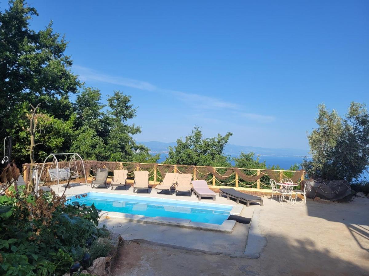 Apartments Chiara Mit Meerblick Und Pool Und Jacuzzi Lovran Εξωτερικό φωτογραφία